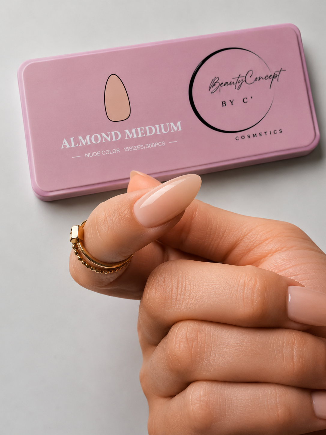 CAPSULE POSE AMÉRICAINE  AMANDE (GEL X)