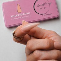 CAPSULE POSE AMÉRICAINE  STILETTO  (GEL X)