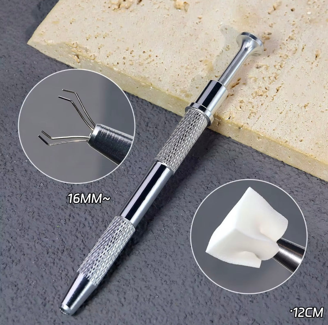 BOITE D'ÉPONGE AVEC STYLO