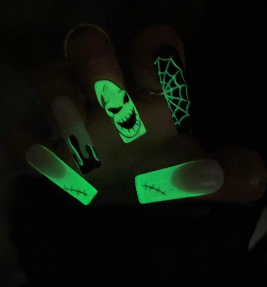 Pack Halloween - Lot de 7 vernis fluorescent